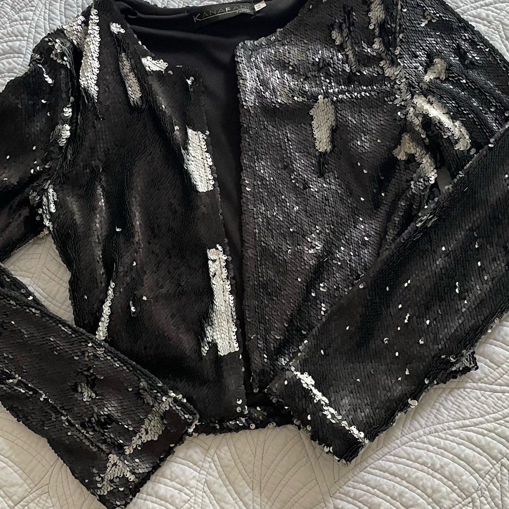 Cover up mini jacket